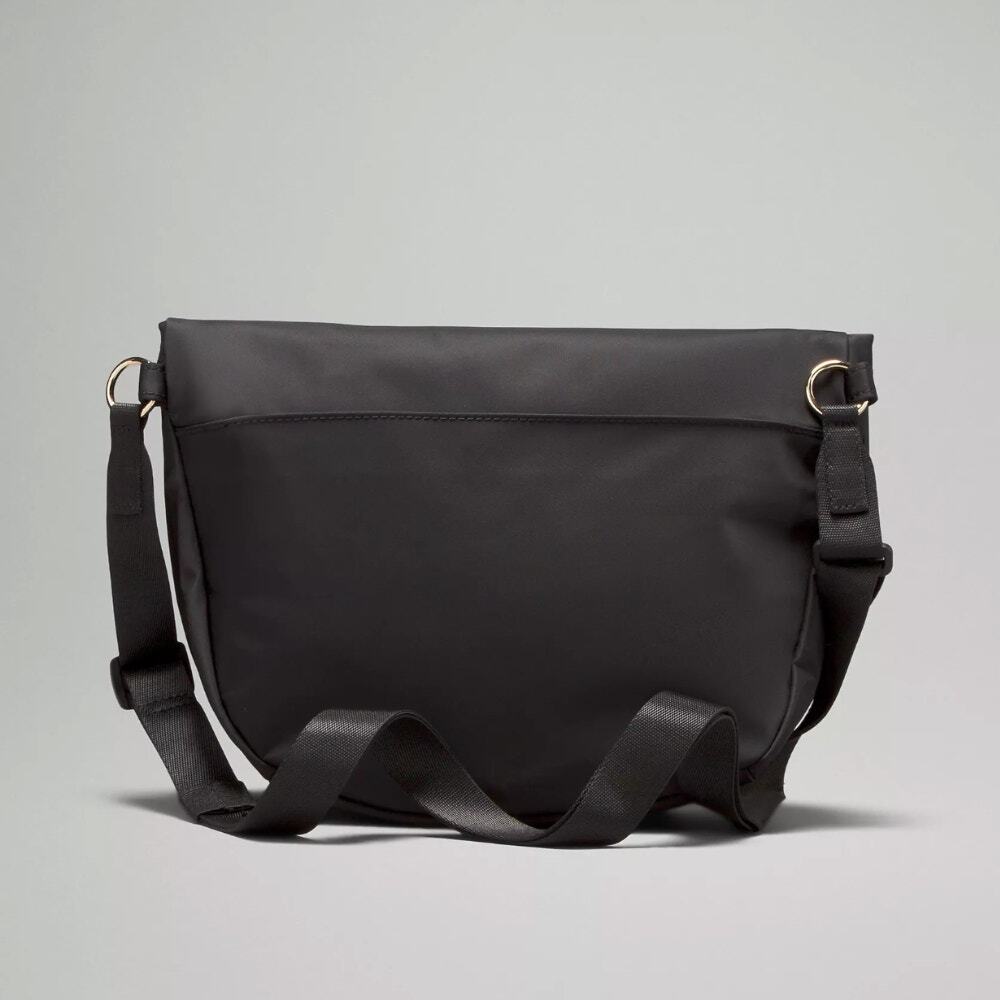 lululemon athletica Black Crossbody with Gold Hardware - Picture 3 of 4